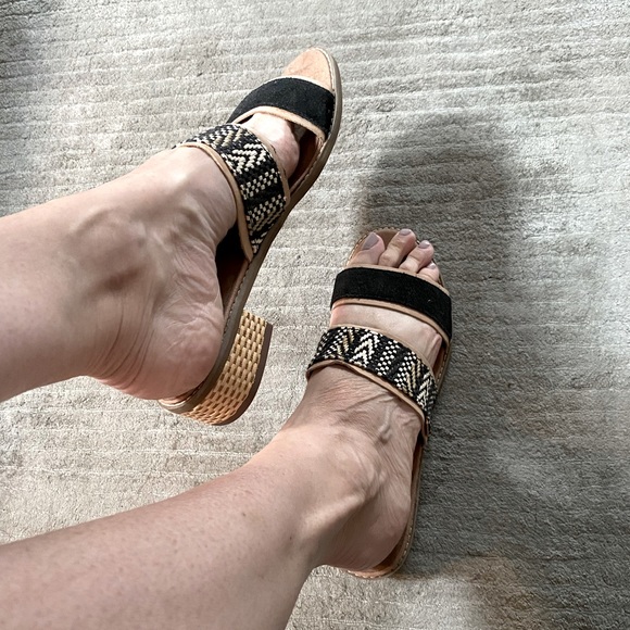 Toms Mariposa Two Tone slides - Picture 1 of 5